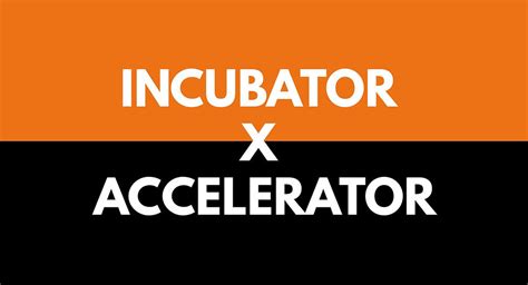 Accelerator Vs Incubator What Is The Difference