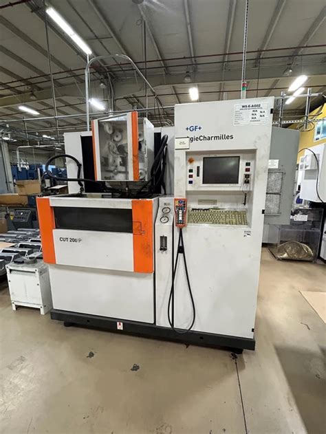 Used Agiecharmilles Cut P Wire Edm Global Machine