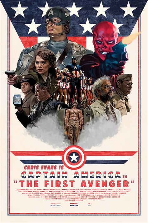 Captain America The First Avenger Movie Poster Official