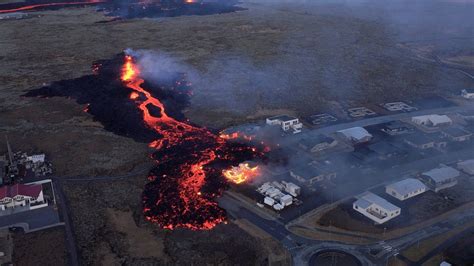 Vulkaanuitbarsting IJsland afgezwakt inwoners Grindavík voorlopig niet