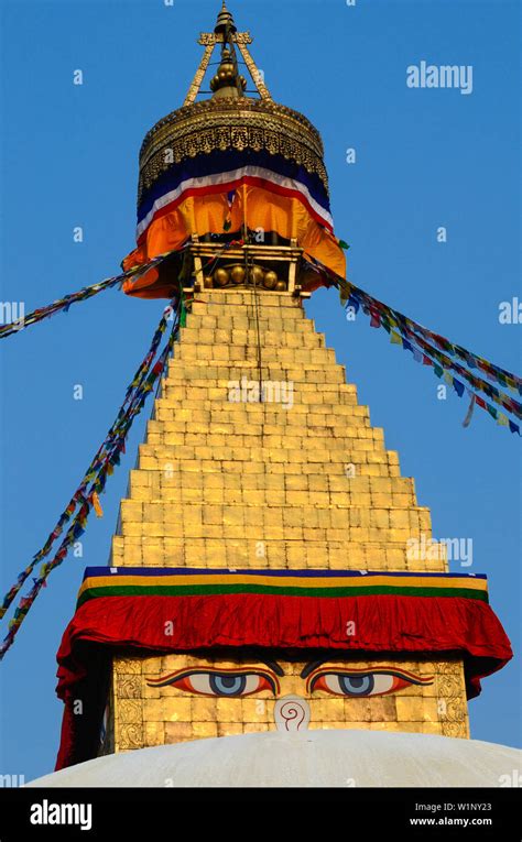 Bodnath Stupa Boudha Boudnath Bauddhanath Kathmandu Nepal