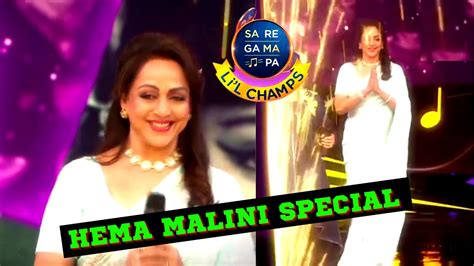 Saregamapa Lil Champs Hema Malini Special New Promo Arohi Soni