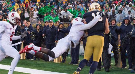 Watch Slow Mo Ben Koyack Game Winning Td Over Stanford