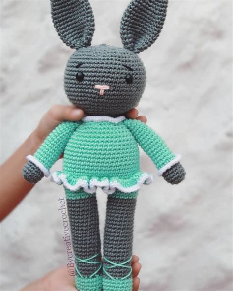 Conejita Bailarina Amigurumis Perfectos Para Un Obsequio Amigurumis