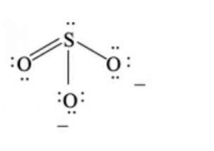 [Solved] Please write resonance structures for the sulfite anion. . Co ...