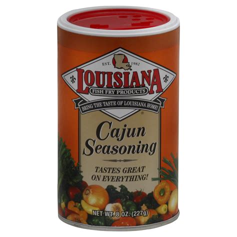 Louisiana Fish Fry Products Cajun Seasoning, 8 oz (227 g)