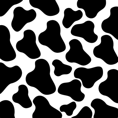 Cow Print Cow Spots Cow Print Pattern Instant Download Svg Png  Pdf Digital Download Etsy