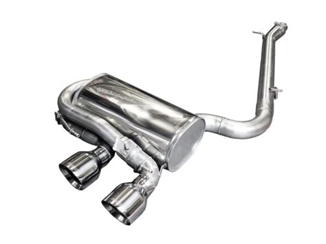 Bull X ECE Catback Exhaust System 3 With Valve Control VW Golf Mk6 R