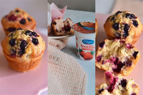 Muffins Con Frutos Rojos El Gourmet