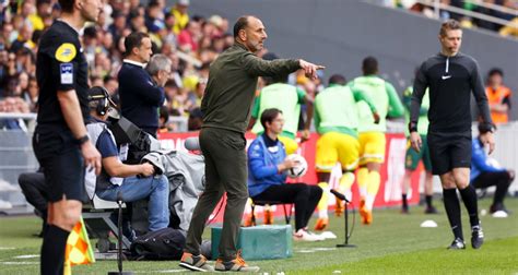 FC Nantes Montpellier la pensée de Der Zakarian pour les Canaris