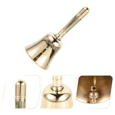 Mini Altar Bell Brass Handheld Service Bells For Adults Ringing Ebay