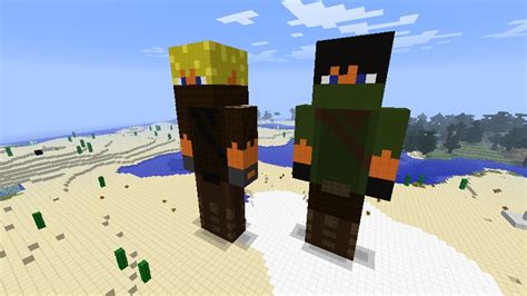 3D skin Art Minecraft Map