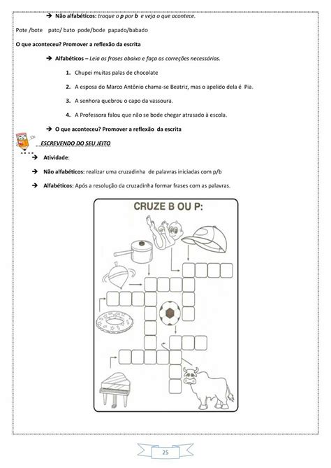 Apostila Para Alfabetizar Letrando Apostila Atividades Sequenciadas