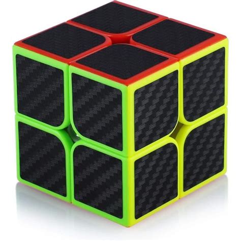 Cube De Vitesse Magique 2x2 2x2x2 Speed Cube Magic Cube Fibre De