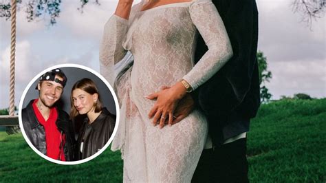 Justin Bieber y su esposa Hailey confirmaron que serán padres por