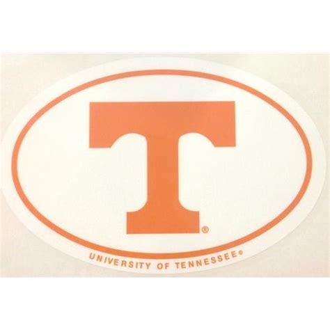 Vols - Tennessee Decal Power T Oval 6" - Alumni Hall