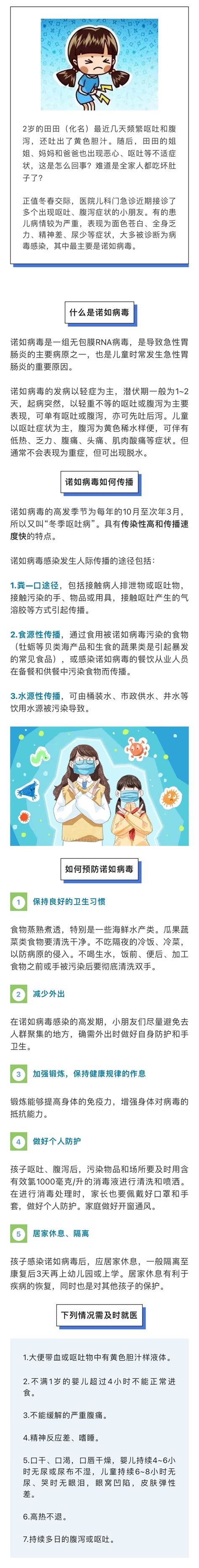 呕吐、腹泻近期流行的诺如病毒，怎么预防澎湃号·政务澎湃新闻 The Paper