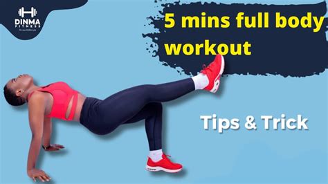 5 Minutes Full Body Workout That Will Help You Lose 5kg In 2 Weeks 💪🏾 Youtube