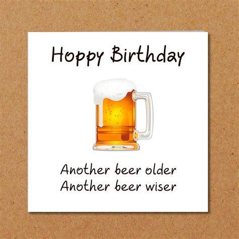 Birthday Funny Beer Sayings