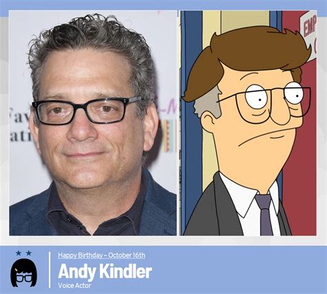 Happy Birthday To Actor Andy Kindler Who Provides The Voice Of The