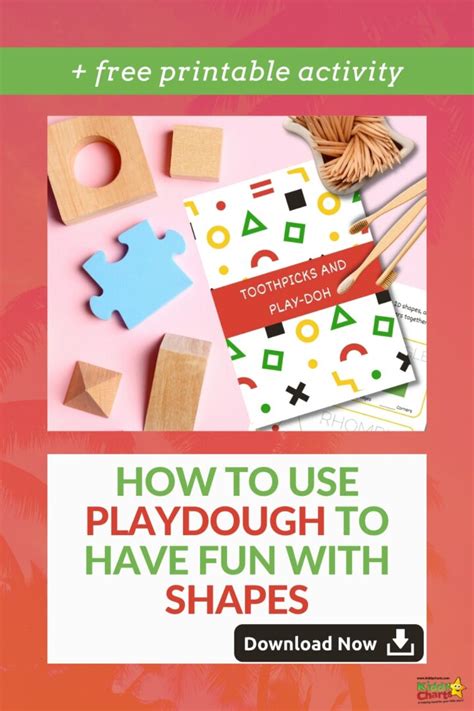 Get ready for playtime fun with printable Play Doh shapes for kids!