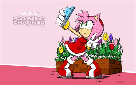 Amy Rose Sonic The Hedgehog Hd Wallpaper By Sega 4228579