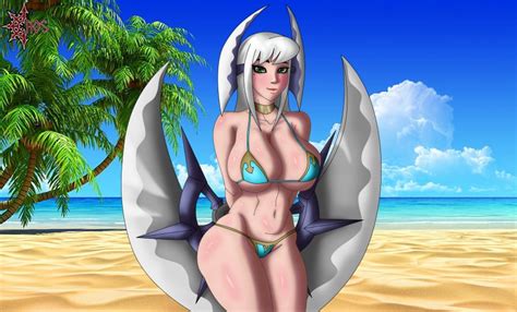 Rule 34 Beach Big Breasts Bikini Caosenriqueart Eloise Idle Heroes