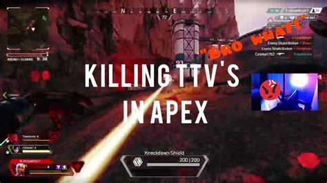 Killing Twitch Streamers In Apex YouTube