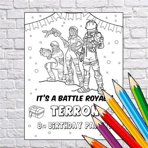 fortnite coloring pages coloring book
