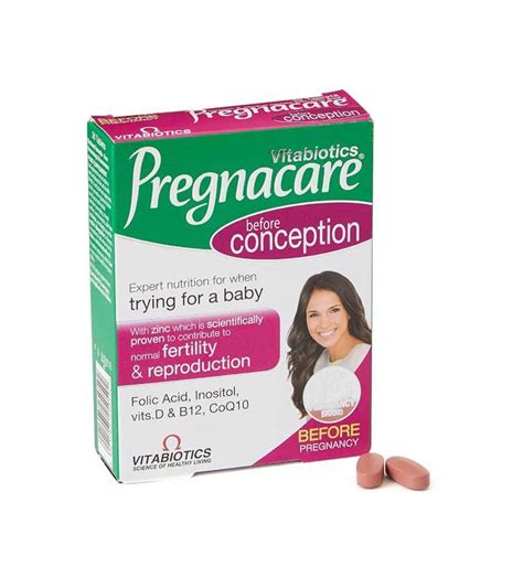 Vitabiotics Pregnacare Conception 30 Tablets Wealzin