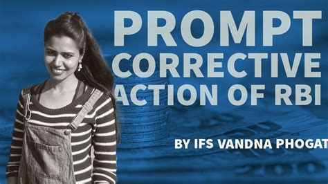 Prompt Corrective Action Of Rbi Pca Framework By Ifs Vandna Phogat