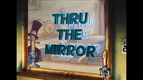 Mickey Mouse Thru The Mirror Reversed YouTube