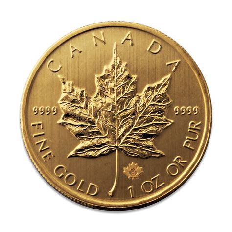 Oz Gold Maple Leaf Coin Carat Canadian Gold Coins