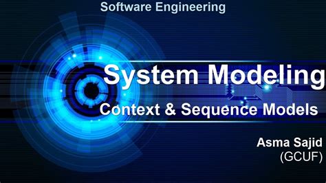 Software Engineering 7 System Modeling Context And Interaction