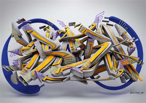 Graffiti Wild Style 3d Behance