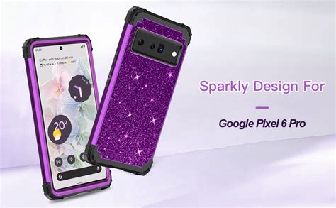 Amazon Lontect Compatible With Google Pixel Pro Case Glitter