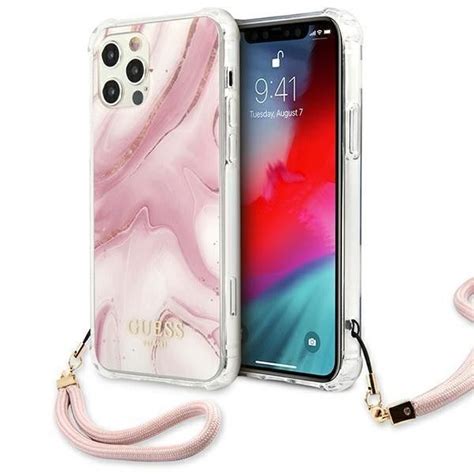 Guess Capa Guhcp12lksmapi Iphone 12 Pro Max 6 7 Cor De Rosa Cor De