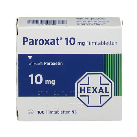 Paroxat 10 Mg 100 St Mit Dem E Rezept Kaufen Shop Apotheke