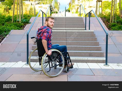 Disabled Man Image And Photo Free Trial Bigstock