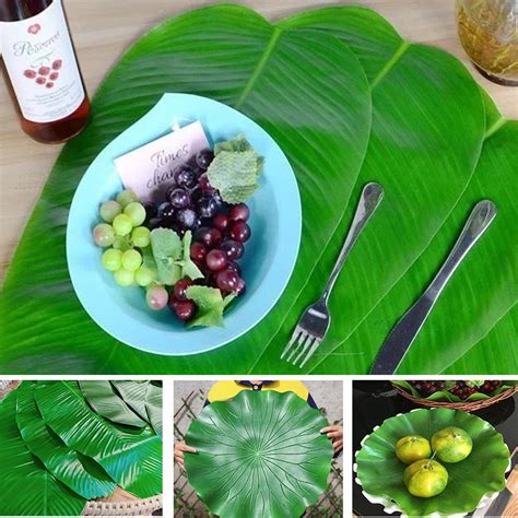 Jual Daun Pisang Palsu Artificial Banana Leaf Daun Pisang Palsu