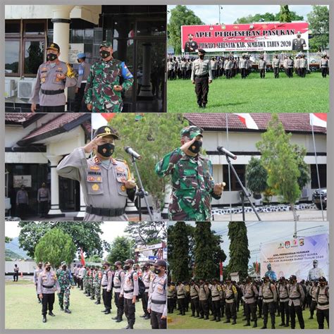 Apel Gabungan Pergeseran Pasukan Tni Polri Dalam Rangka Pam Pilkada