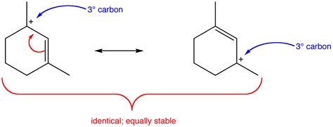 Allylic Carbocation Resonance Structures