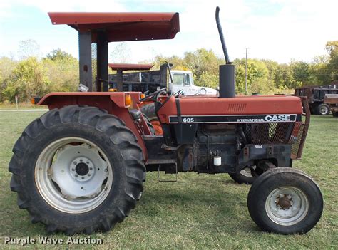 1988 Case Ih 685 Tractor In Coffeyville Ks Item L4432 Sold Purple Wave