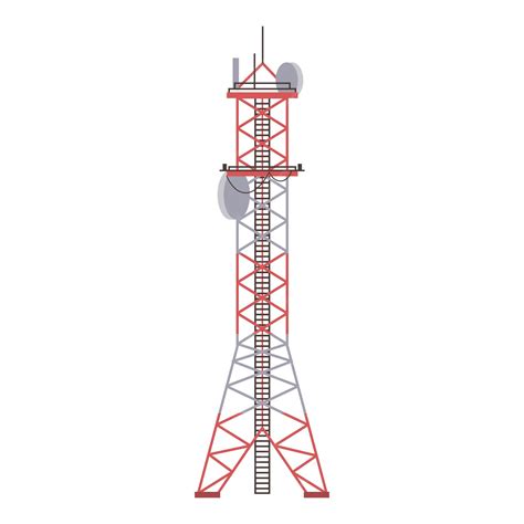 Premium Vector Cell Antenna Tower Telecom Communication Cell