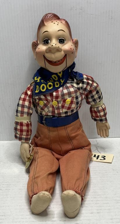 Howdy Doody Ventriliquist Doll By Ideal Live And Online Auctions On