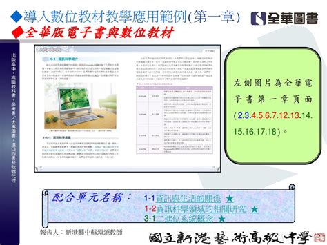 資訊科技概論 導入數位教材教學之應用 【全華版本】 Ppt Download