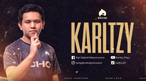 Biodata Of Echo Karltzy An Ml Pro Player Who Is Twice World Champion