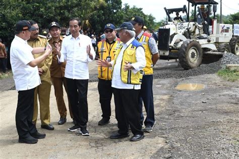 Foto Perbaikan Jalan Di Bengkulu Dan 12 Provinsi Lain Dimulai Pekan