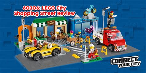 60306 Lego City Shopping Street Set Review Bricksfanz