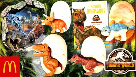 Happy Meal Boxes Will Come A Series Of Four Dinosaur Figures Including The Tyrannosaurus Rex